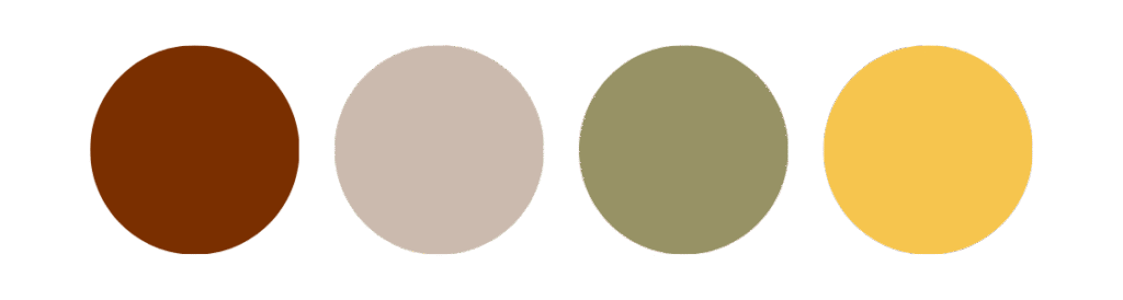 fall family picture color palette